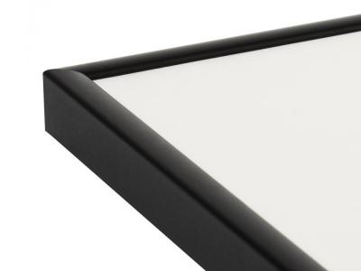 Cadre en aluminium 12,5'' pour vinyl 33 tours - Coloris Noir