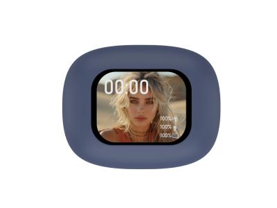 Écouteurs TWS Bolaris LCD Bluetooth 5.4 - Modèle Madrid - Coloris Bleu