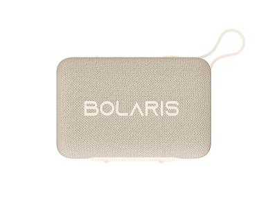 Enceinte Bolaris Bluetooth IPX5 5 W - Modèle Milano - Coloris Beige